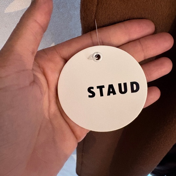 Staud Serge Wool blend Overcoat - Picture 4 of 5